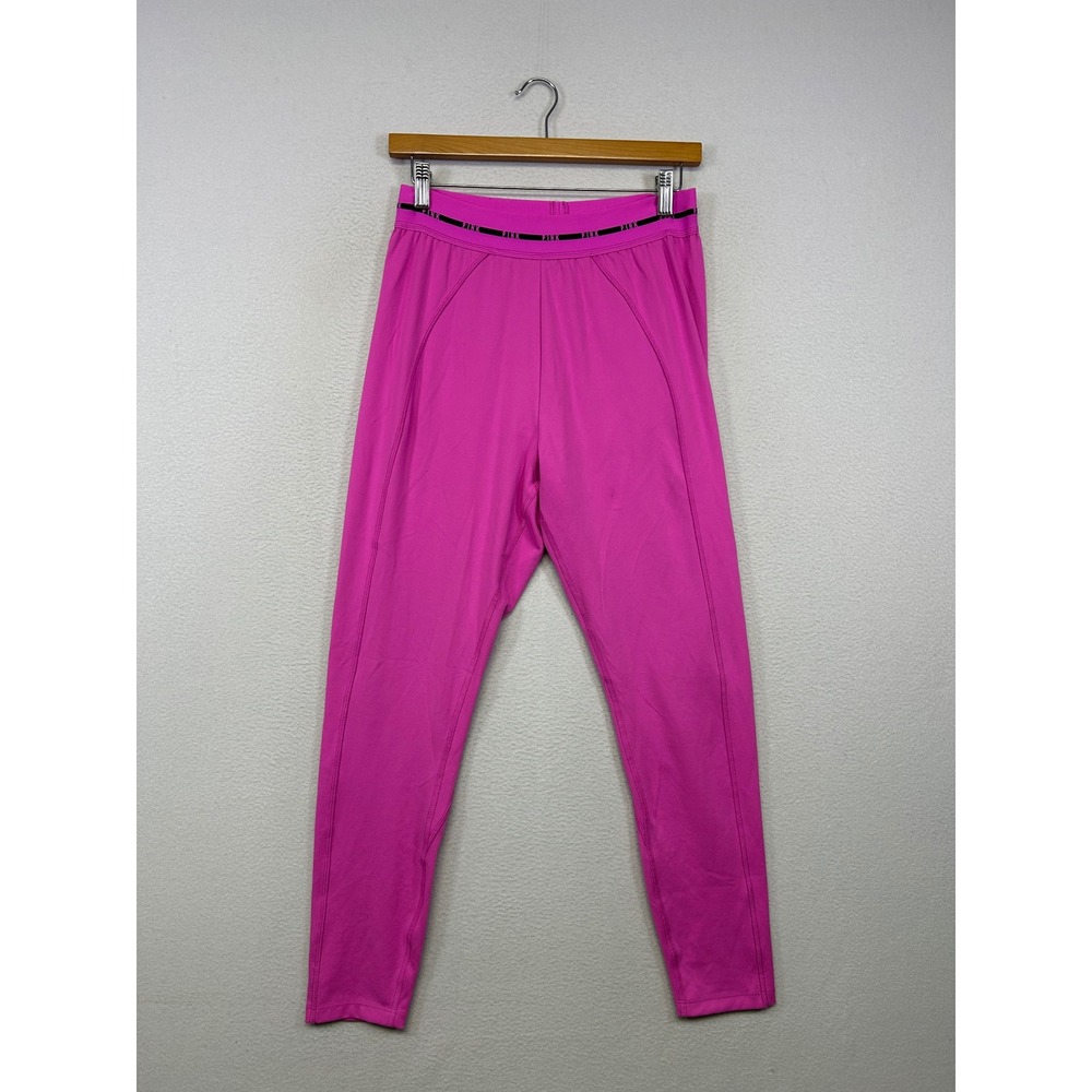 Barbiecore PINK Victoria's Secret Womens XL Pink Activewear Logo Waist Leggings